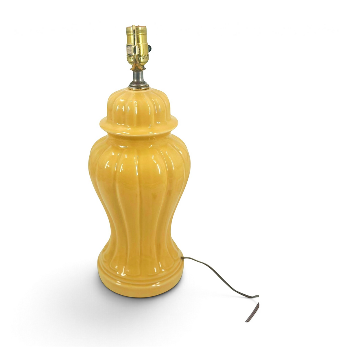 Vintage Marigold Ginger Lamp