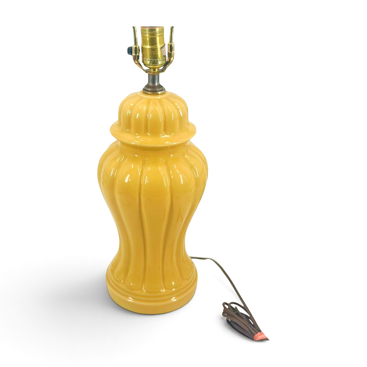 Vintage Marigold Ginger Lamp