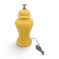 Vintage Marigold Ginger Lamp