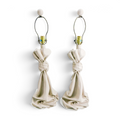 Vintage Draped Plaster Lamps