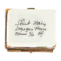 Limoges Hand-Painted Cottage Trinket Box | Peint Main France