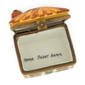 Limoges Hand-Painted Cottage Trinket Box | Peint Main France