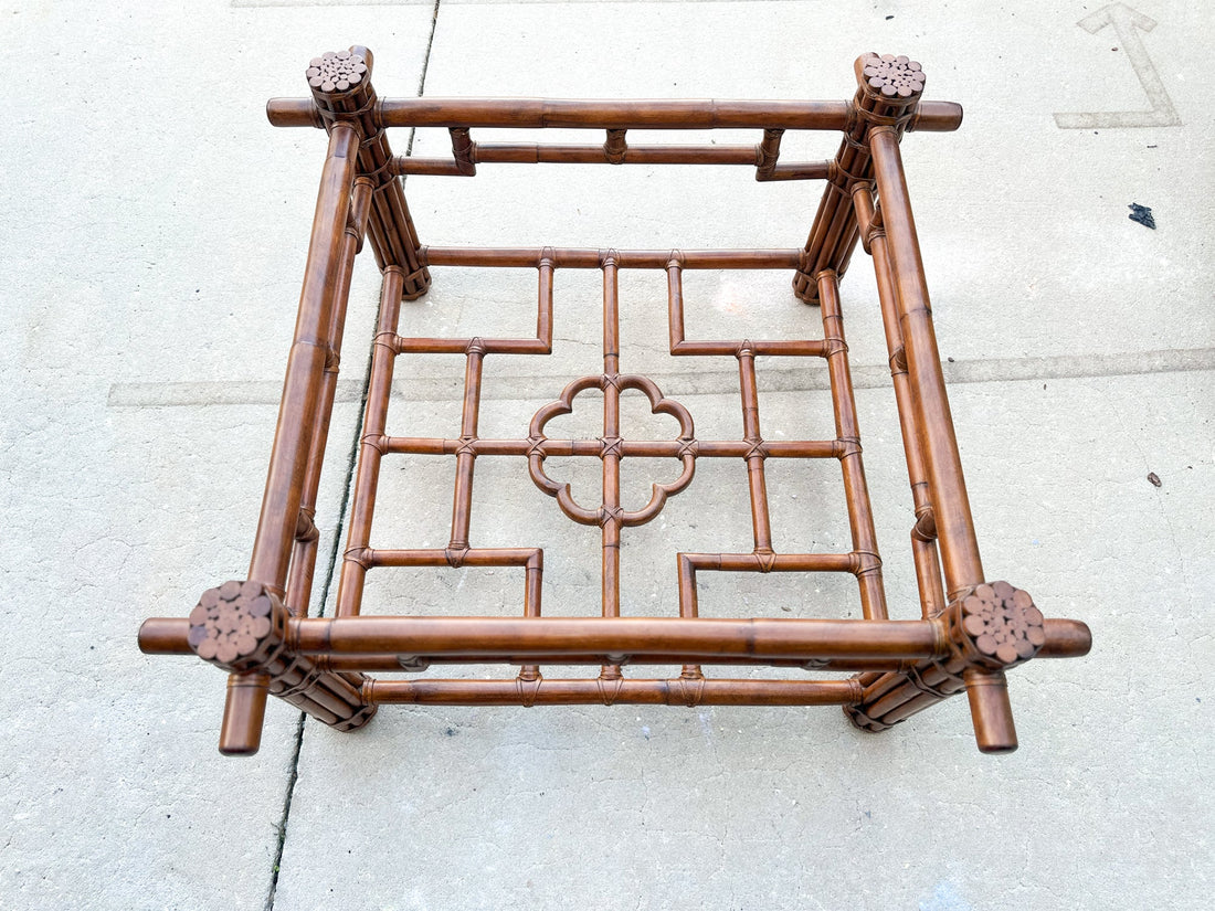 Vintage Faux Bamboo Table Base