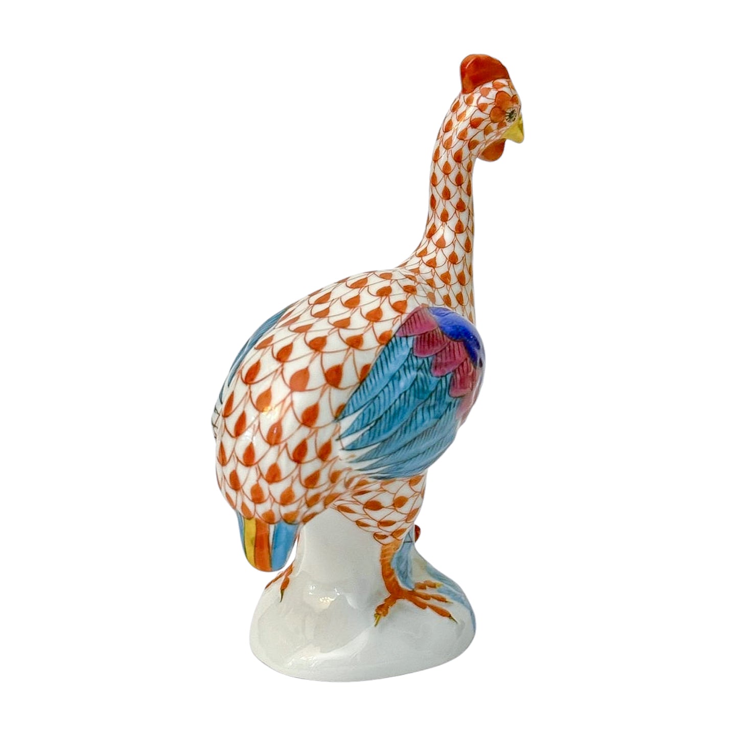 Herend Handpainted Guinea Fowl Figurine
