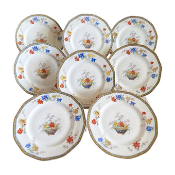 Vintage “Ganga” Salad Plates (Set of 6)