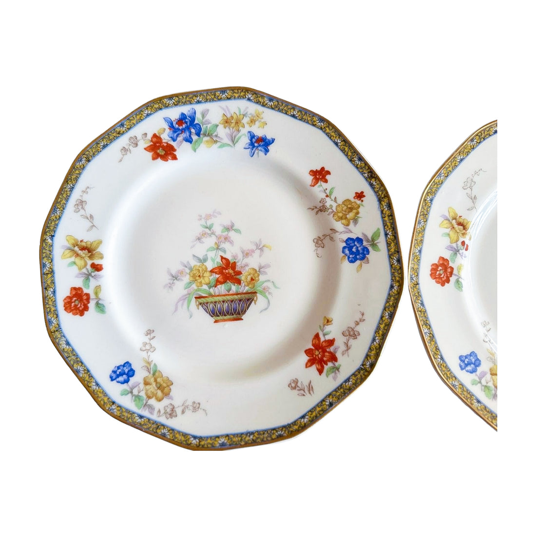 Vintage “Ganga” Salad Plates (Set of 6)