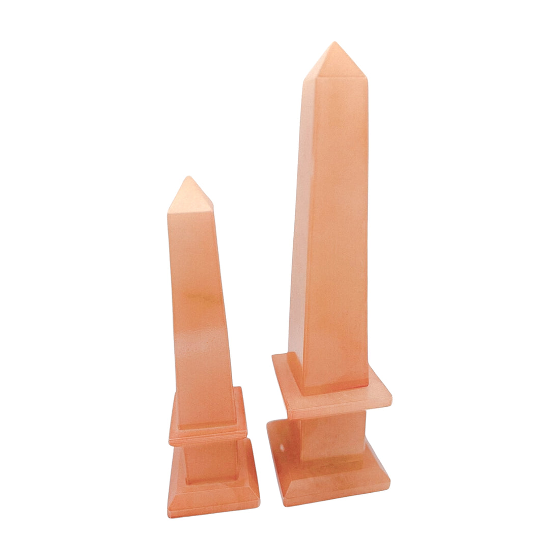 Vintage Alabaster Obelisks
