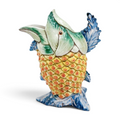 Vintage Majolica Fish Pitcher