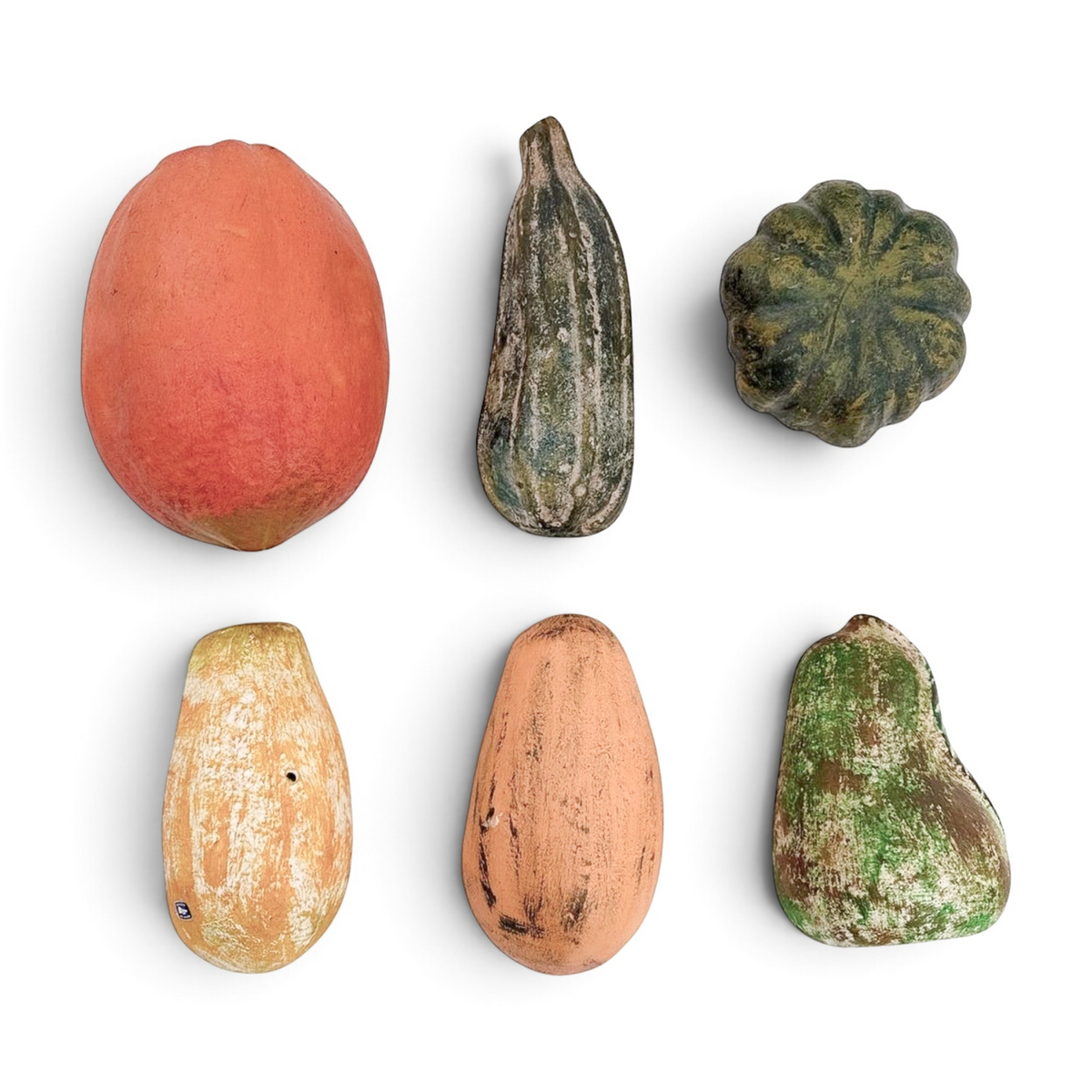 Vintage Mexican Stone Fruit and Tray