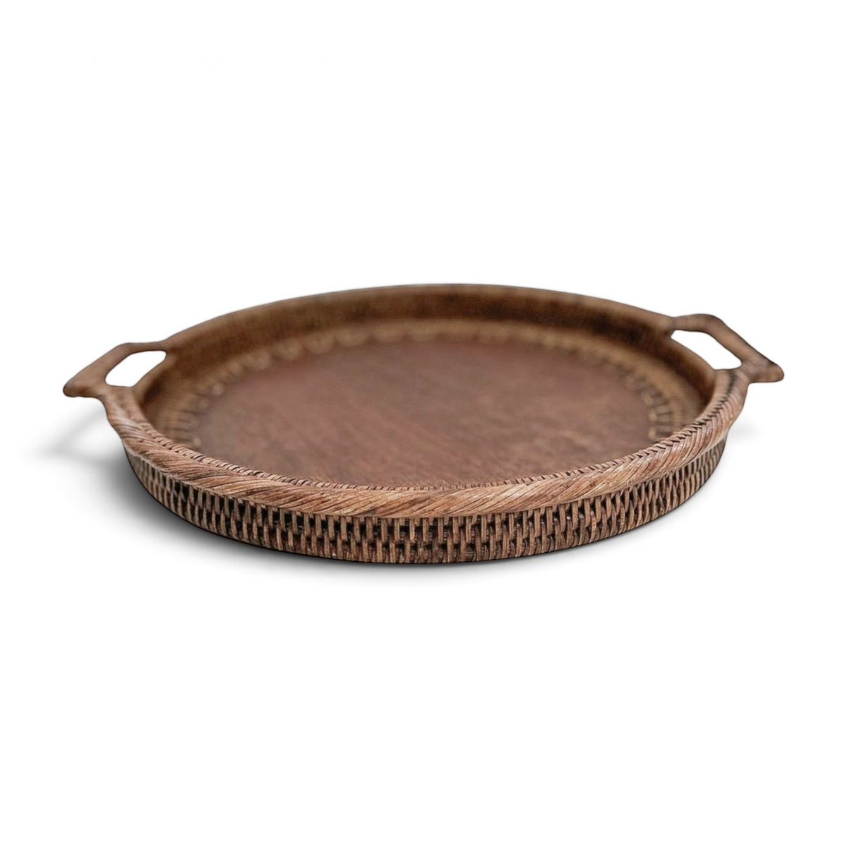 Vintage Mexican Stone Fruit and Tray