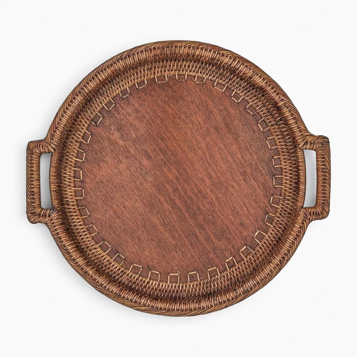 Vintage Mexican Stone Fruit and Tray