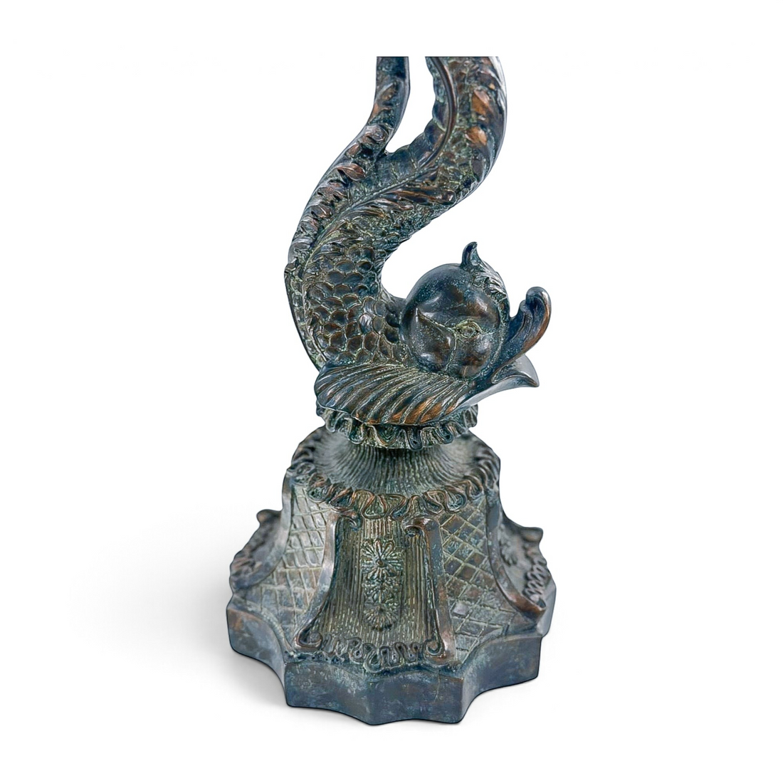 Vintage Koi Lamp