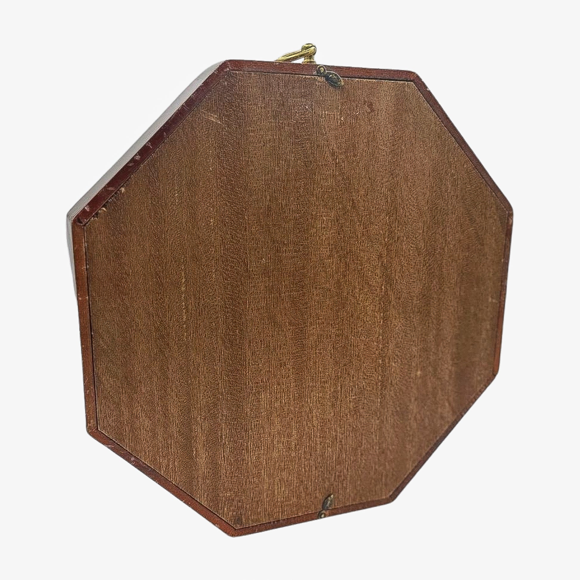 Antique Sailor’s Valentine Shellwork in Octagonal Wooden Case