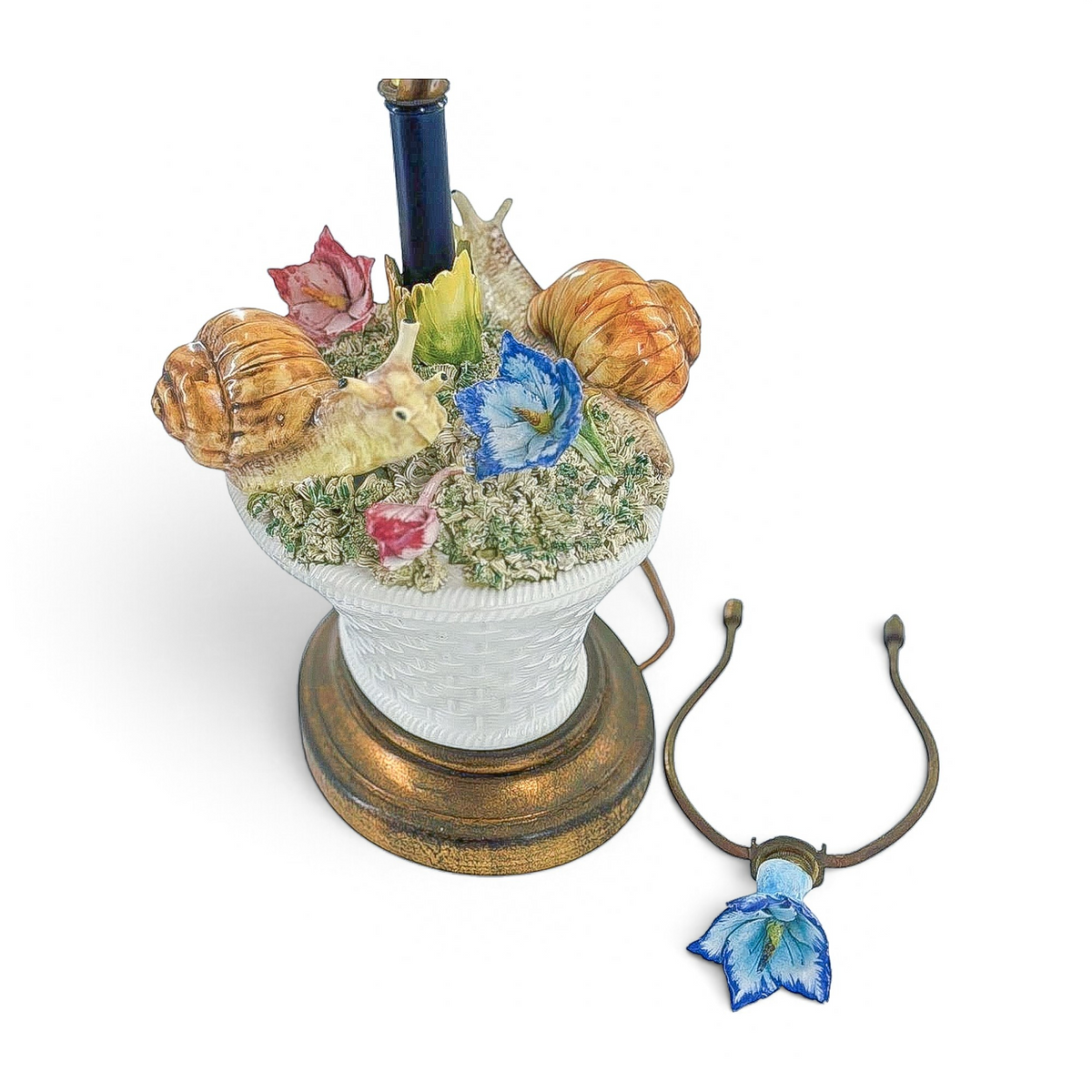 Vintage Snail Garden Lamp