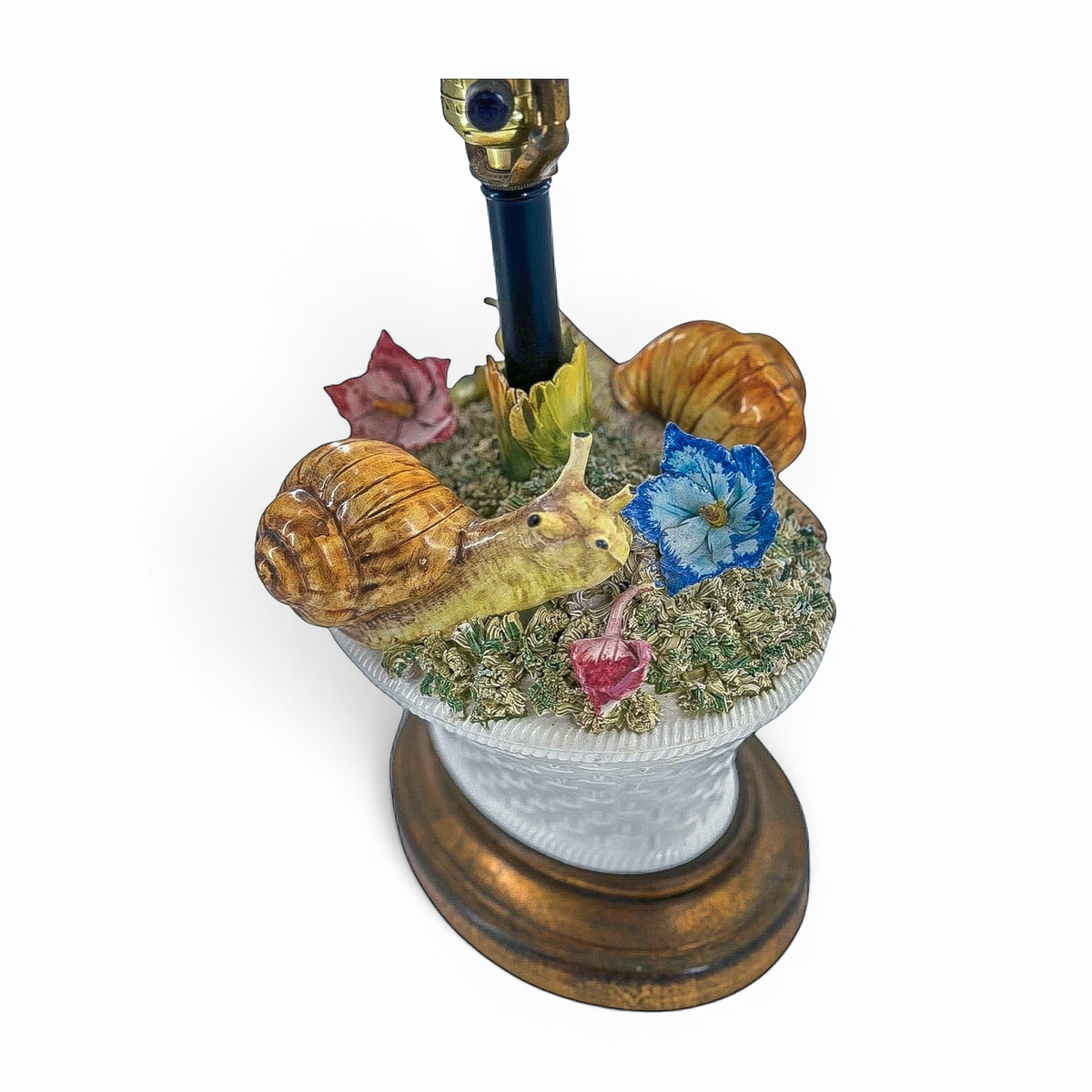 Vintage Snail Garden Lamp