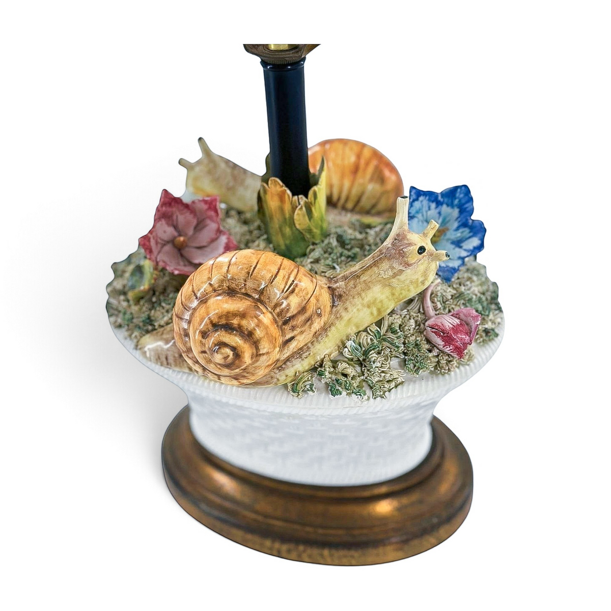 Vintage Snail Garden Lamp