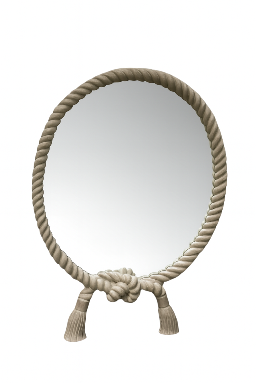 Vintage Tassel Mirror