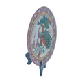 Vintage Asian Peacock Plate