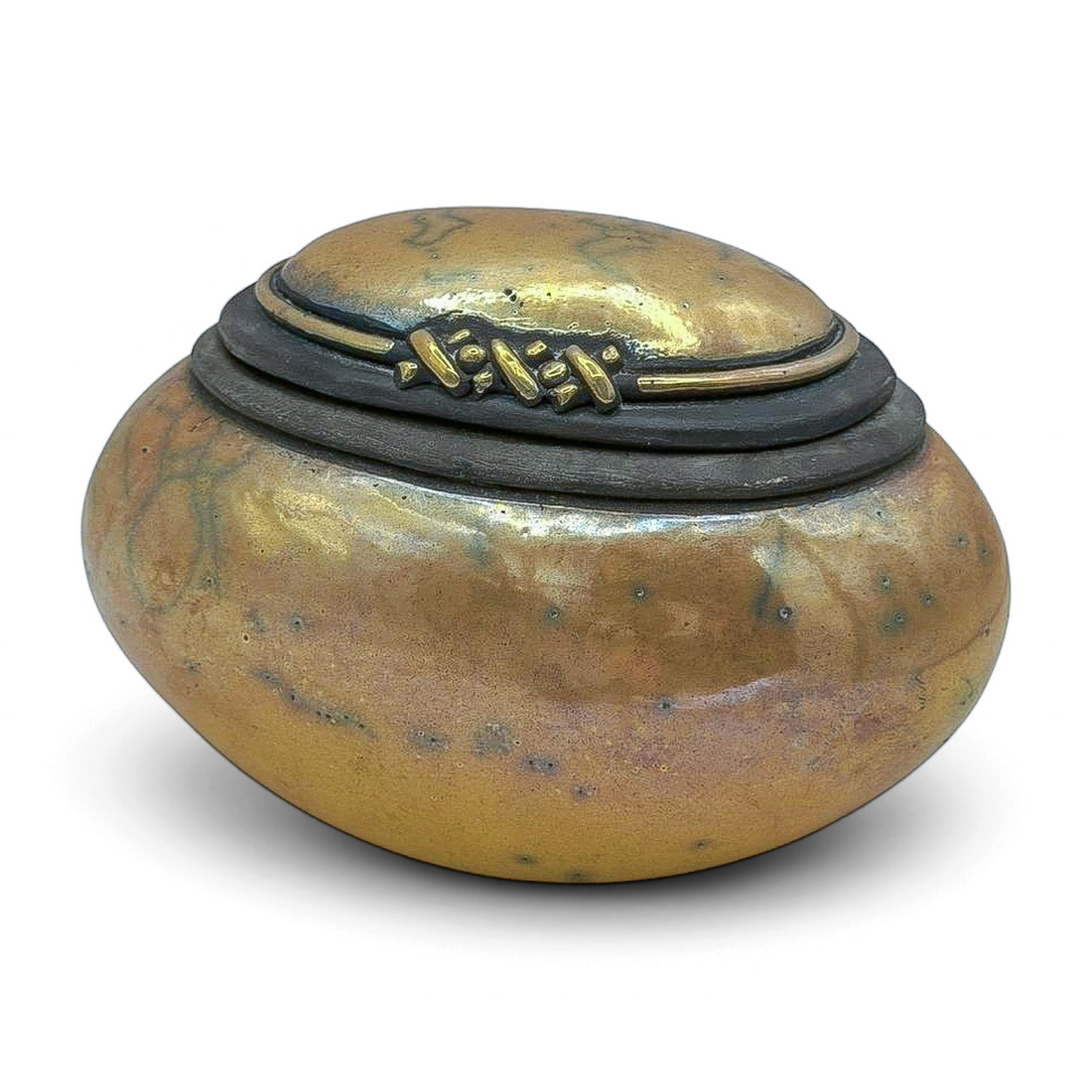 Vintage Candone Wharton Raku Vessel