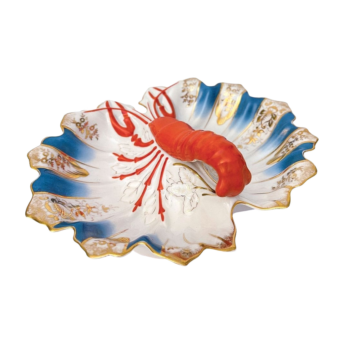 German Porcelain Lobster Dish