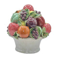 Vintage Ceramic Fruit in Basket