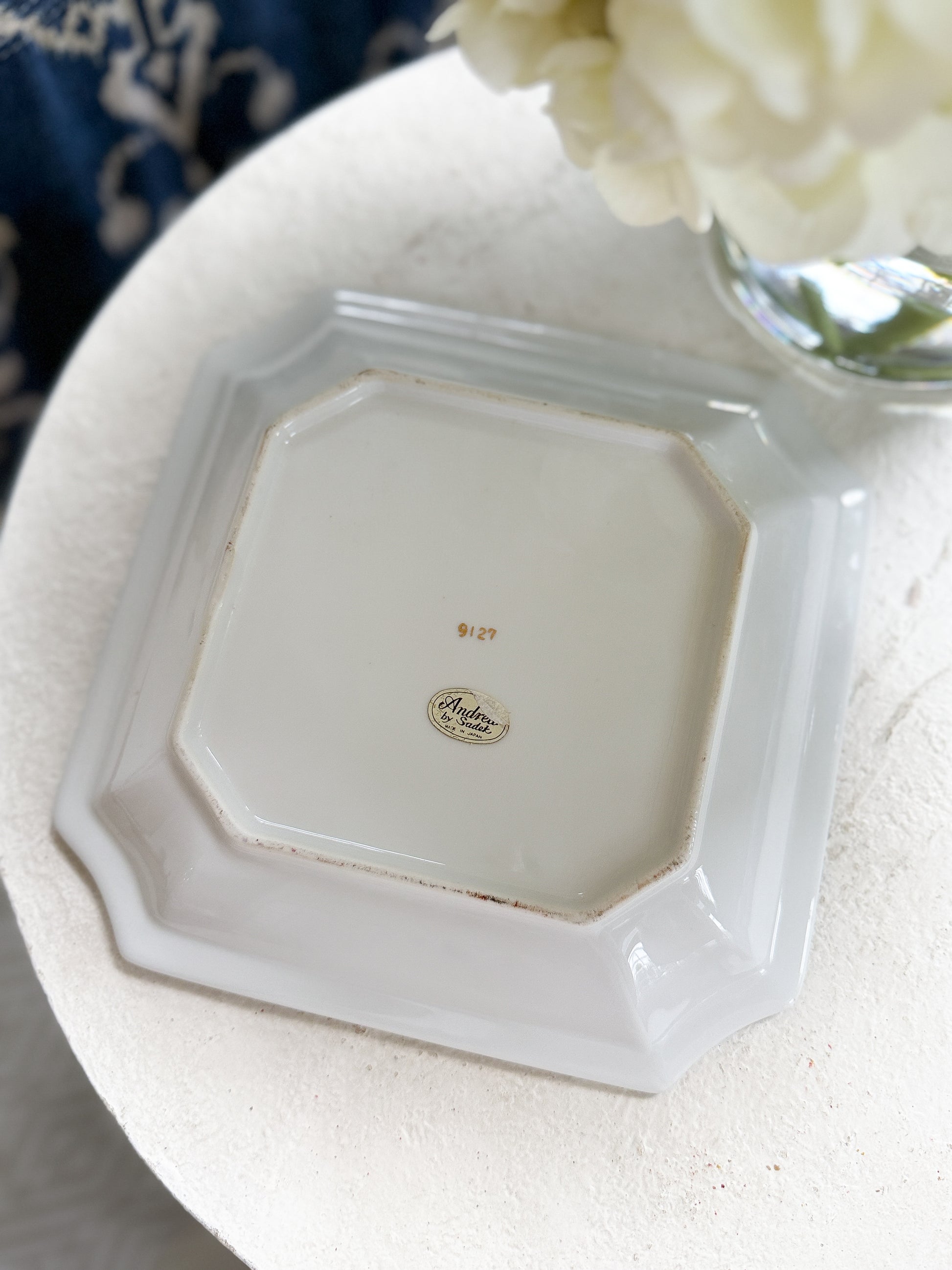 Andrea by Sadek Lotus Porcelain Tray